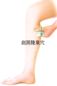 带下病(盆腔炎)刮痧